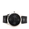 Image 2 : Gucci Timeless Bee Star Hologram Quartz Watch Stainless Steel & Leather 38 Black