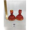 Image 1 : L E SMITH MOON & STARS CANDLESTICKS 1pr