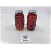 Image 1 : L E SMITH MOON & STARS SALT & PEPPER SHAKERS 1pr