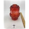 Image 1 : L E SMITH MOON & STARS AMBERINA FAIRY LAMP