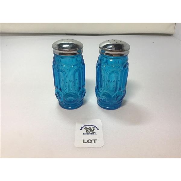 L E SMITH VINTAGE BLUE MOON & STARS SALT & PEPPER