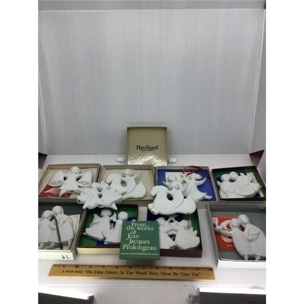 10 HAVILAND ORNAMENTS