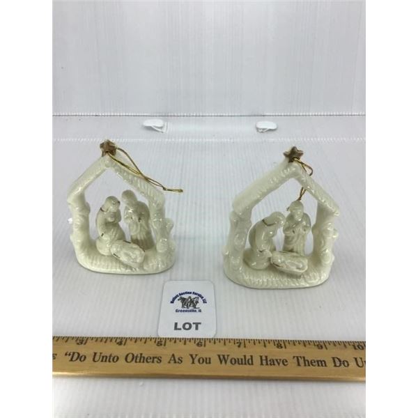 2 HALLMARK ORNAMENTS
