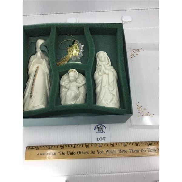 LENOX THE HOLY FAMILY AND CRYSTAL STAR