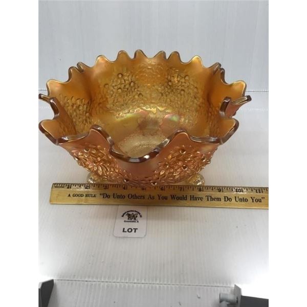 FENTON ORANGE TREE LARGE FRUIT MARIGOLD CARNIVAL