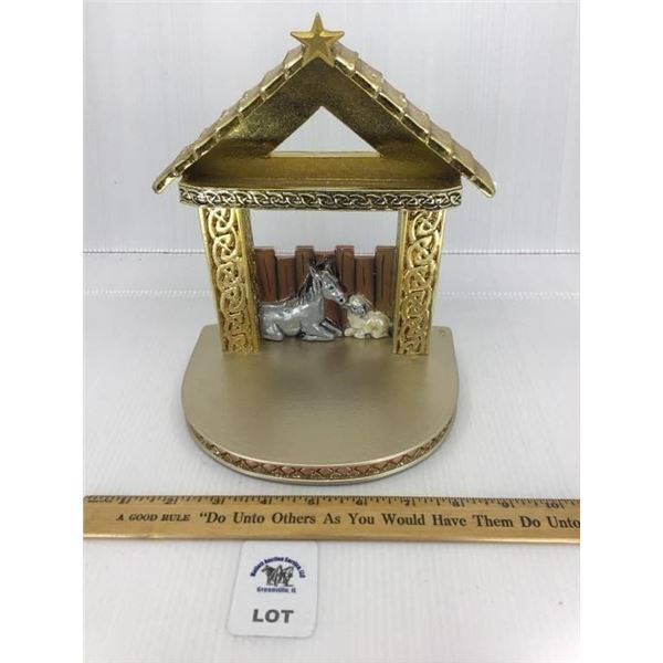 WATRFORD HOLIDAY HEIRLOOM NATIVITY CR?CHE STAND