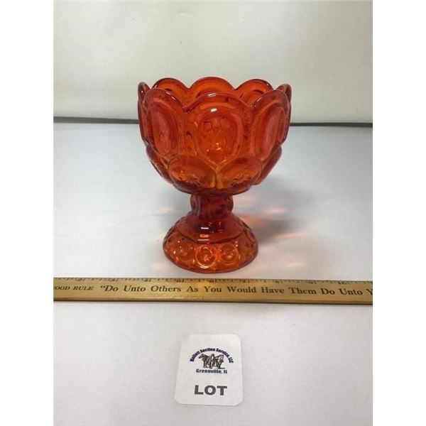 L E SMITH VINTAGE MOON & STARS AMBERINA SMALL