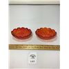 Image 1 : L E SMITH VINTAGE MOON & STARS AMBERINA TRINKET