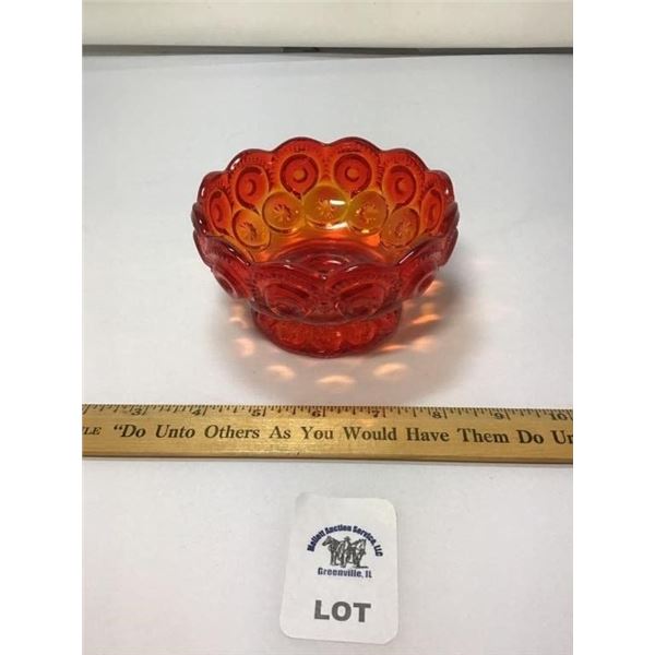 L E SMITH VINTAGE MOON & STARS AMBERINA SMALL