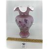 Image 1 : FENTON ART GLASS VASE SIGNED