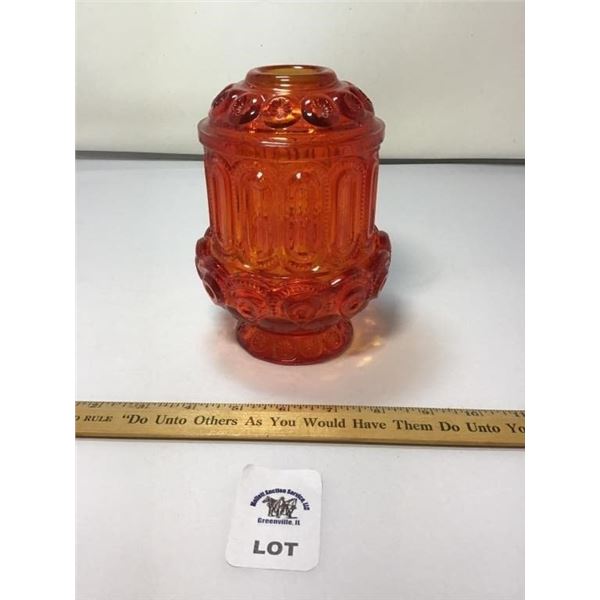 L E SMITH VINTAGE MOON & STARS AMBERINA FAIRY