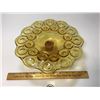 Image 2 : L E SMITH VINTAGE MOON & STARS AMBER SMALL CAKE