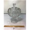 Image 1 : L E SMITH VINTAGE MOON & STARS CLEAR GLASS