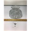 Image 1 : L E SMITH VINTAGE MOON & STARS CLEAR GLASS LAMP