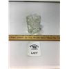 Image 1 : L E SMITH VINTAGE MOON & STARS CLEAR GLASS