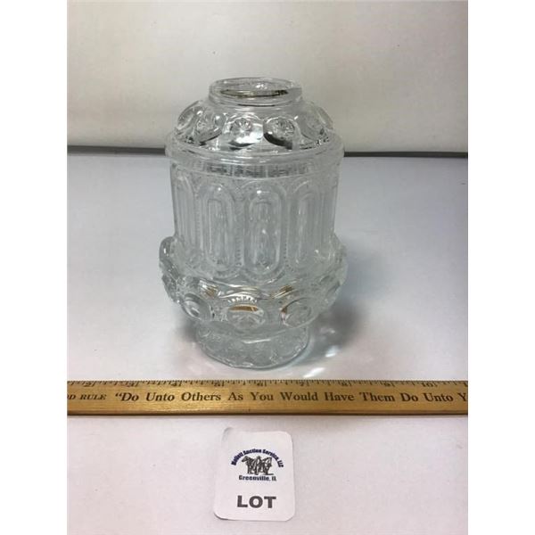 L E SMITH VINTAGE MOON & STARS CLEAR CARNIVAL