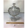 Image 1 : L E SMITH VINTAGE MOON & STARS CLEAR GLASS
