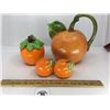 Image 1 : HALDON PITCHER, MISC SUGAR DISH AND SALT AND