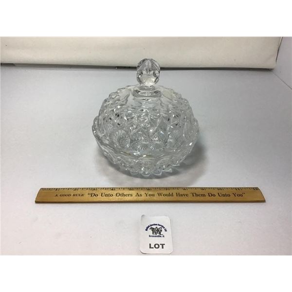 VINTAGE NACHTMANN ANGLIA LIDDED CANDY DISH FINE