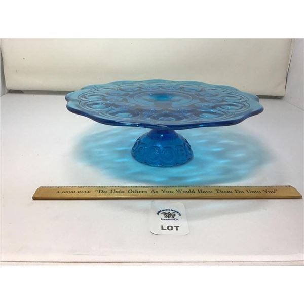 L E SMITH VINTAGE MOON & STARS DEEP BLUE CAKE