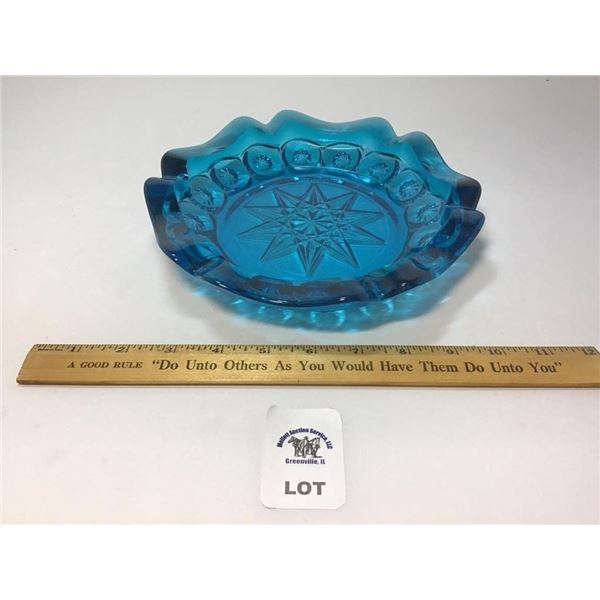 L E SMITH VINTAGE MOON & STARS DEEP BLUE CIGAR