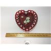 Image 1 : WESTMORELAND GLASS HEART TRAY