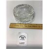 Image 1 : VINTAGE WATERFORD CUT CRYSTAL 4 INCH ROUND ASHTRAY