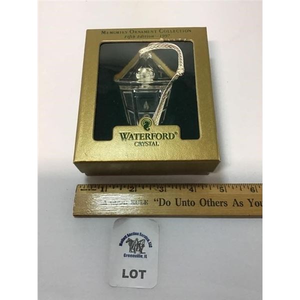 1997 WATERFORD CHRISTMAS ORNAMENT