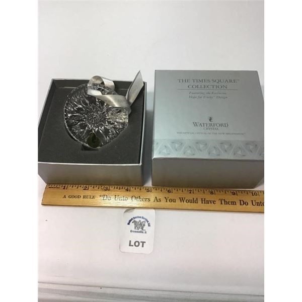 2008 WATERFORD CHRISTMAS ORNAMENT