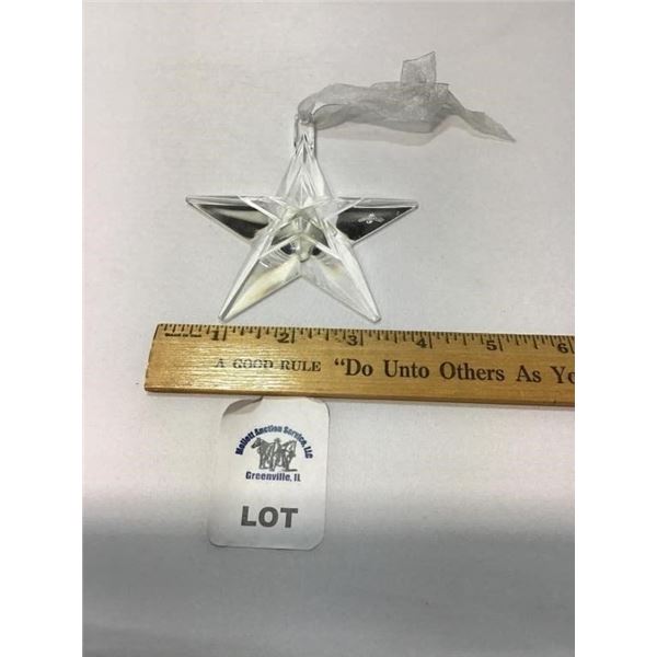 WATERFORD CHRISTMAS ORNAMENT STAR