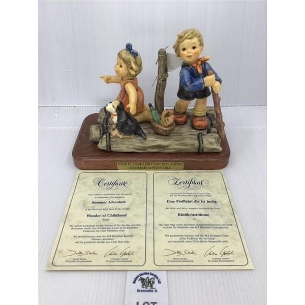 M.J. HUMMEL SUMMER ADVENTURE WONDER OF CHILDHOOD