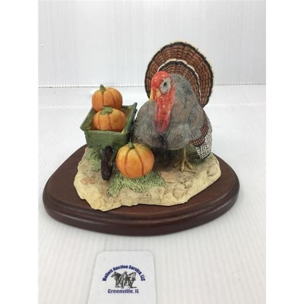 LOWELL DAVIS COCK OF THE WALK FIGURINE