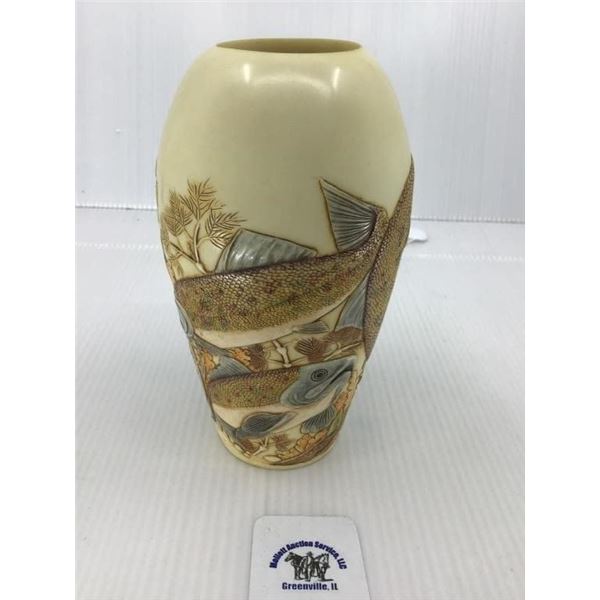 HARMONY KINGDOM JARDINIA DOWN RIVER VASE 6 I