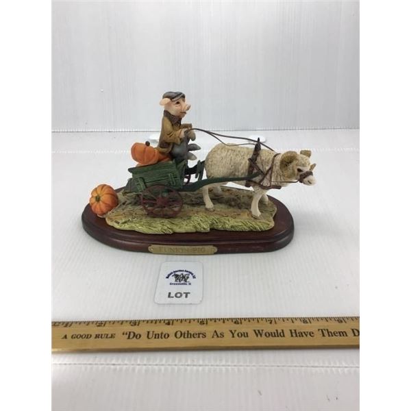 LOWELL DAVIS PUMPKIN PIG THE WORLD OF LITTLE