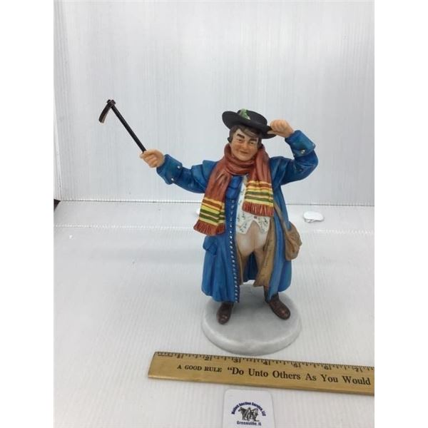 GORHAM NORMAN ROCKWELL THE JOLLY COACHMAN FIGURINE