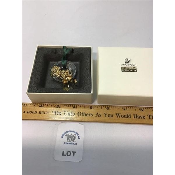 SWAROVSKI CHRISTMAS MEMORIES ORNAMENT BROKEN