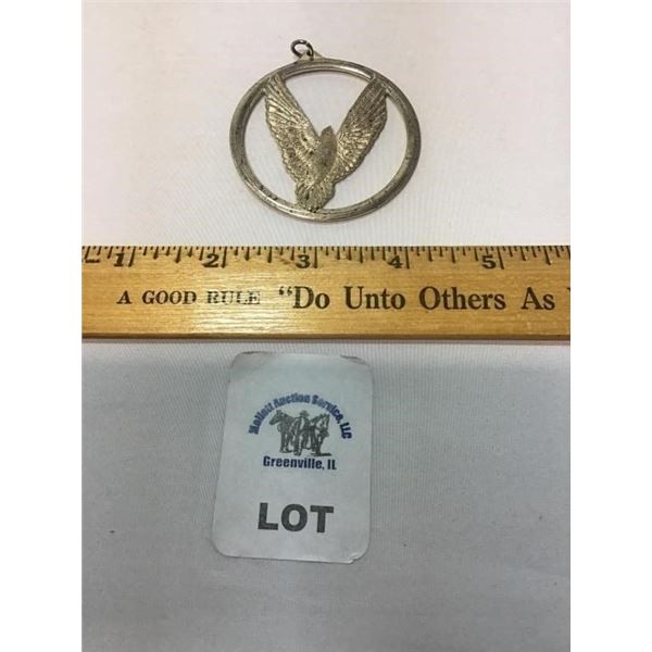 1975 WALLACE STERLING PEACE ON EARTH PENDANT
