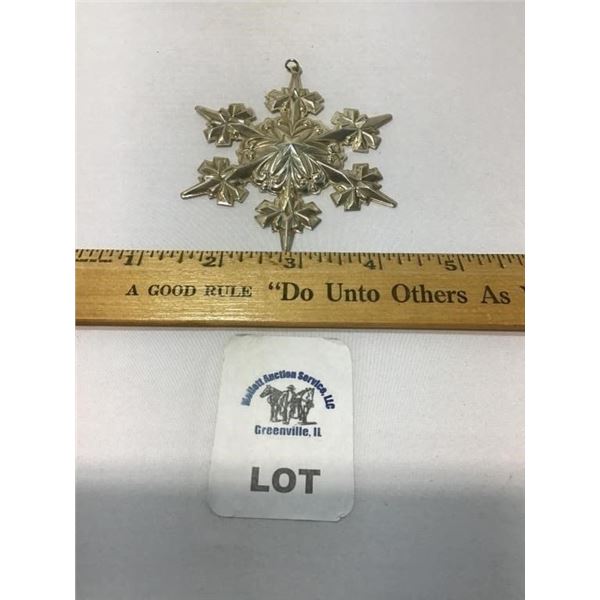 2005 GORHAM STERLING ORNAMENT