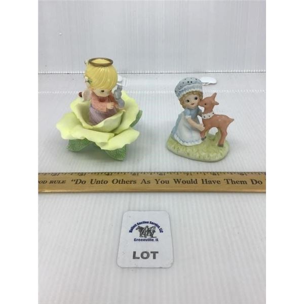 PRECIOUS MOMENTS, LEFTON FIGURINES