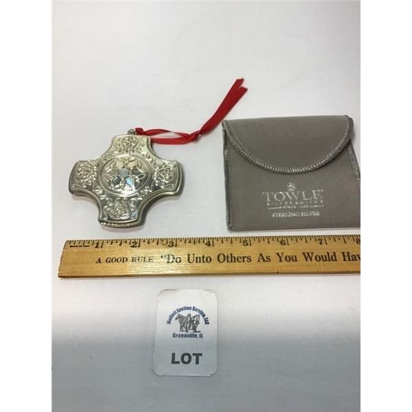 2007 TOWLE STERLING  ANNUAL CELTIC ORNAMENT