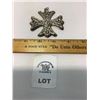 Image 1 : 1975 REED AND BARTON STERLING CHRISTMAS CROSS