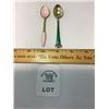 Image 1 : 2 SMALL STERLING SPOONS