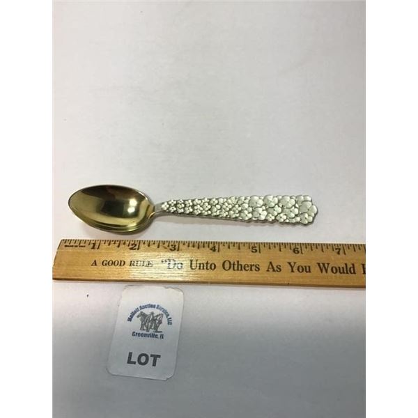JUL 1956 MICHELSEN STERLING CHRISTMAS SPOON