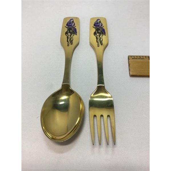 JUL 1966 MICHELSEN STERLING CHRISTMAS SPOON AND