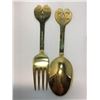 Image 2 : 1972 MICHELSEN STERLING CHRISTMAS SPOON AND FORK