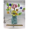 Image 1 : VINTAGE ART GLASS ART DECO TV LAMP
