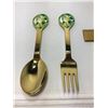 Image 2 : JUL 1980 MICHELSEN STERLING CHRISTMAS FORK AND