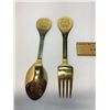 Image 3 : JUL 1981 MICHELSEN STERLING CHRISTMAS FORK AND