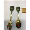 Image 3 : 1983 MICHELSEN STERLING CHRISTMAS FORK AND SPOON