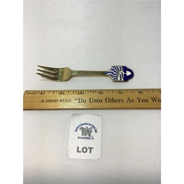 JUL 1986 MICHELSEN STERLING CHRISTMAS FORK